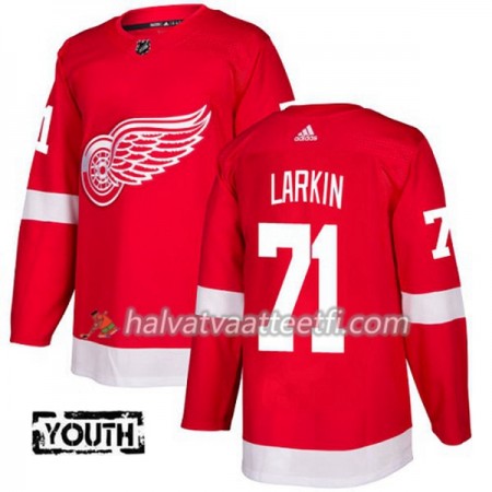 Lasten NHL Detroit Red Wings Pelipaita Dylan Larkin 71 Adidas 2017-2018 Punainen Authentic Lasten NHL Detroit Red Wings Pelipaita Dylan Larkin 71 Adidas 2017-2018 Punainen Authentic